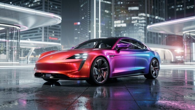 cars changing color