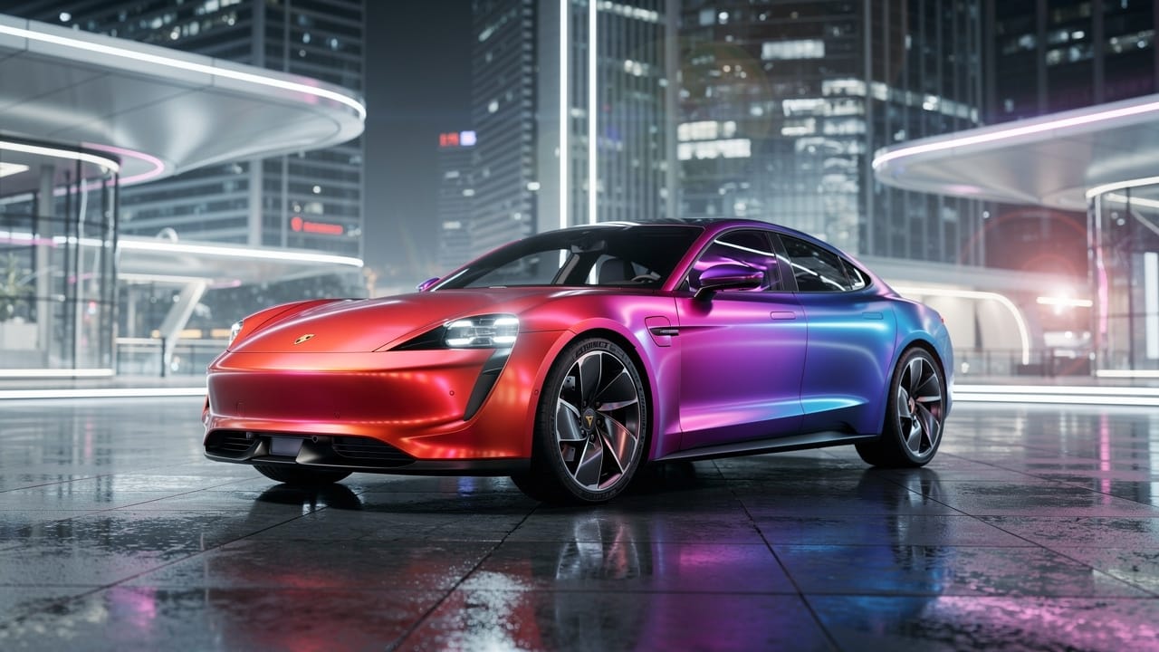 cars changing color