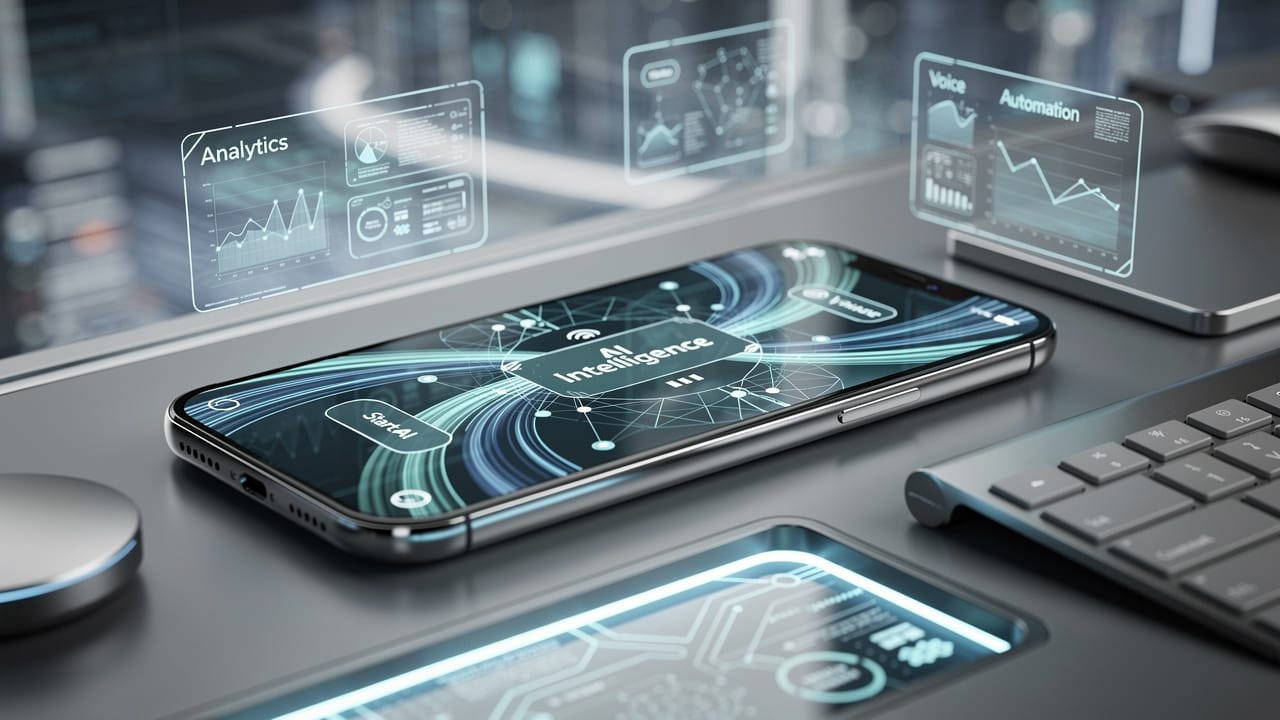 iphone ai features which model