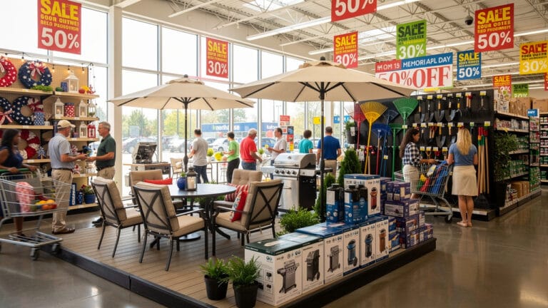 sales for memorial day